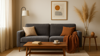 🌿 Vine frigul! Cum să-ți transformi livingul într-un colț de relaxare autumnal