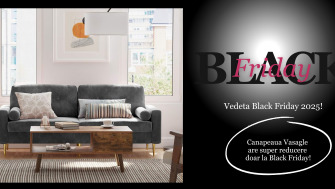 Povestea Black Friday 2025 la Chilipirul Zilei – de la canapeaua-vedetă la cele mai dorite chilipiruri ale anului!