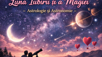 Februarie 2026: Energia Cosmică a Lunii Iubirii – Astronomie, Astrologie și Noi Începuturi