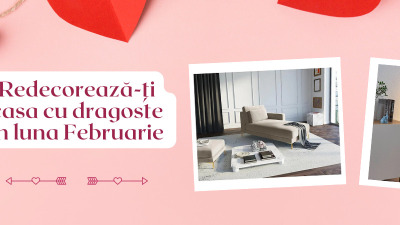 Decorarea casei pentru luna iubirii: Top 5 Decorațiuni preferate