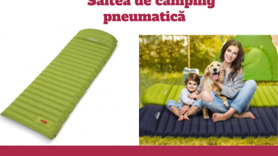 Aventură fără compromisuri: Salteaua pneumatică pentru un somn odihnitor