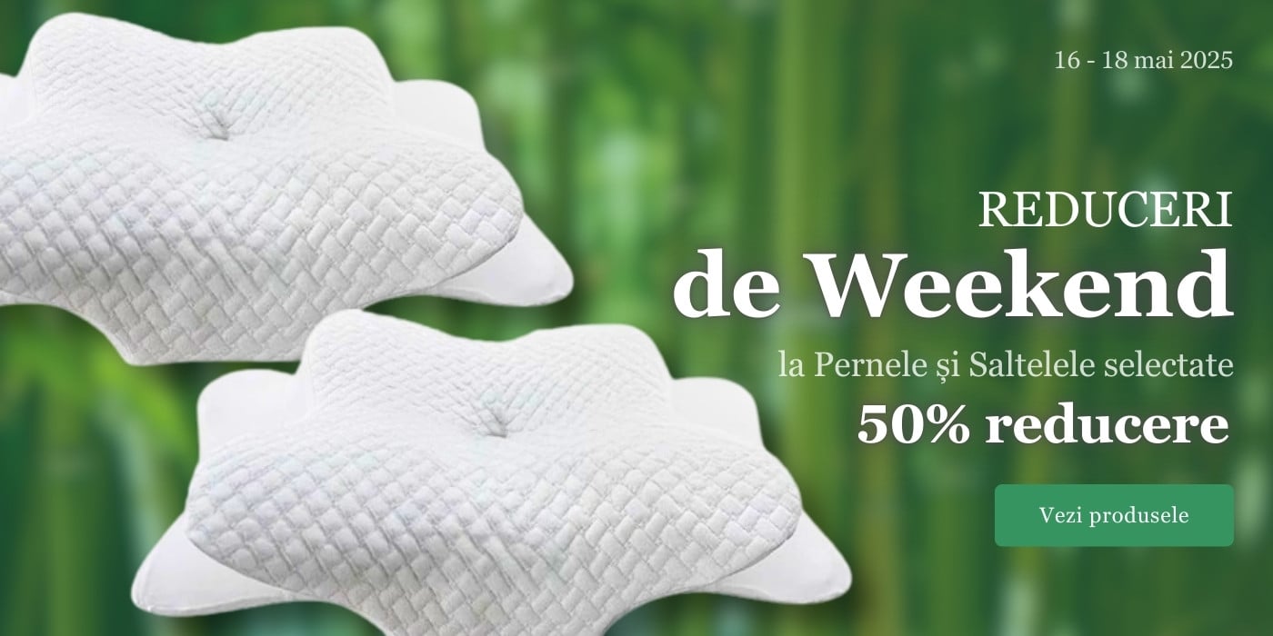 50% reducere la saltelele si pernele selectate