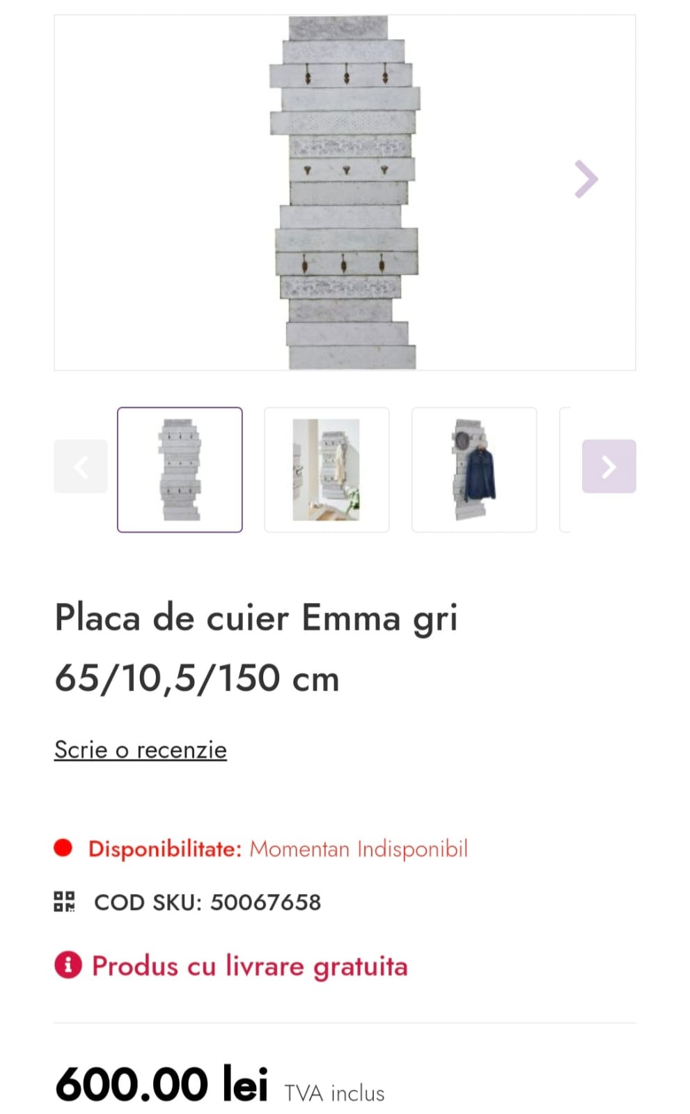Comparatie pret Emma