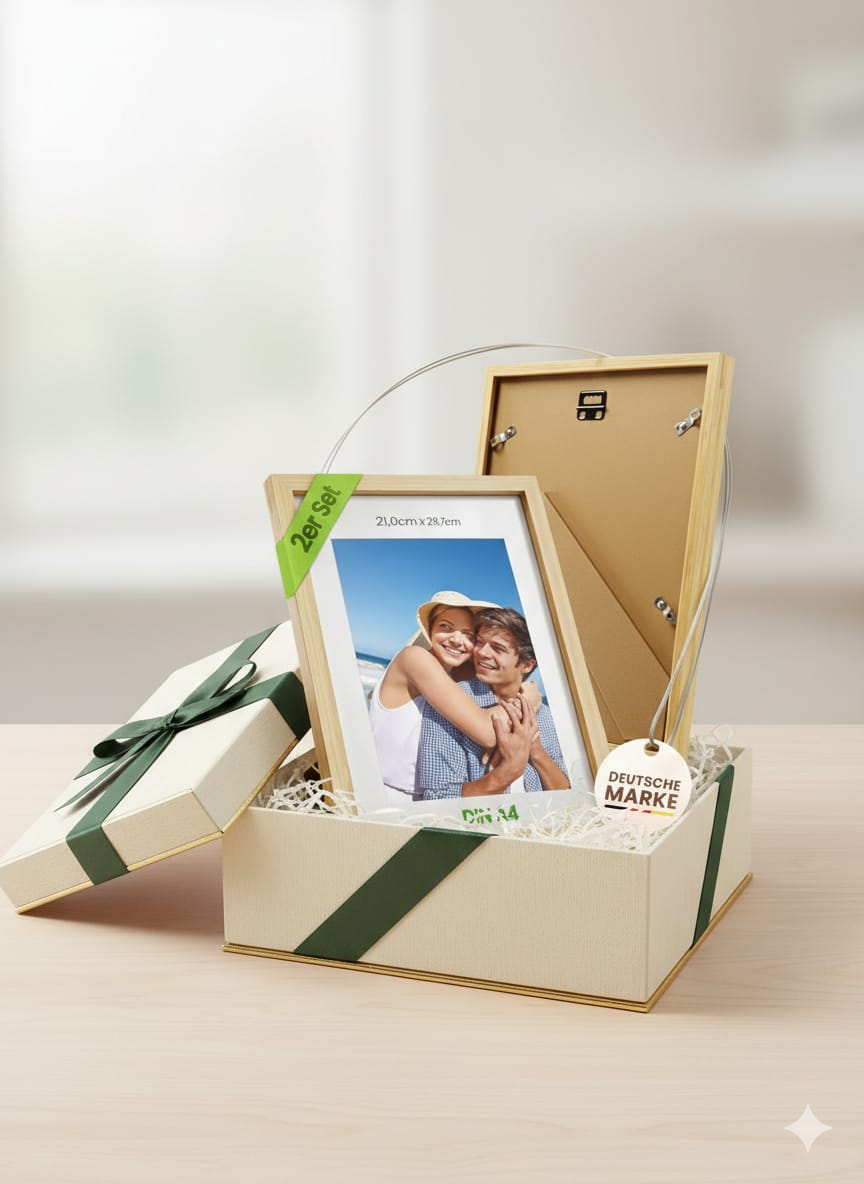 cadou Dragobete rame foto A4