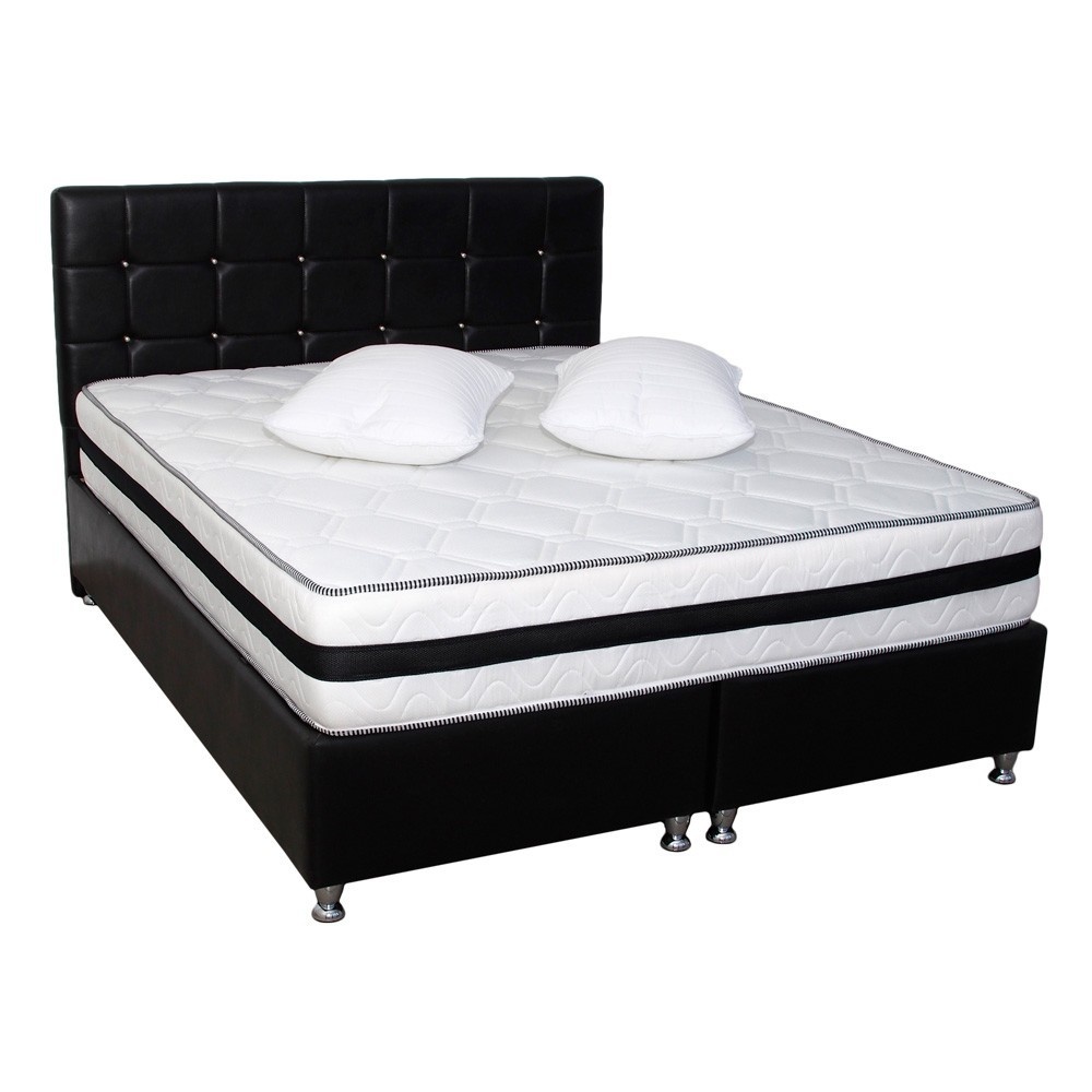 Saltea Memory Foam cu arcuri Azalee plus doua perne 50x70 plus husa hipoalergenica, 140x200x25 - 2 | YEO