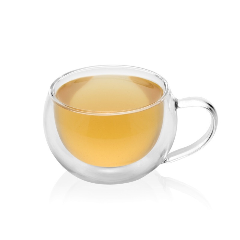 Set 2 cesti pentru espresso lung ETA 5180 91010, 160 ml, pereti dubli din sticla borosilicata - 3 | YEO