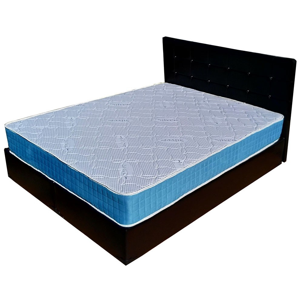 Set Avantaj Saltea PARIS Memory Foam Silvercare + 2 perne + Husa hipoalergenica + Pilota microfibra iarna 180x200, 160x200x23 - 2 | YEO