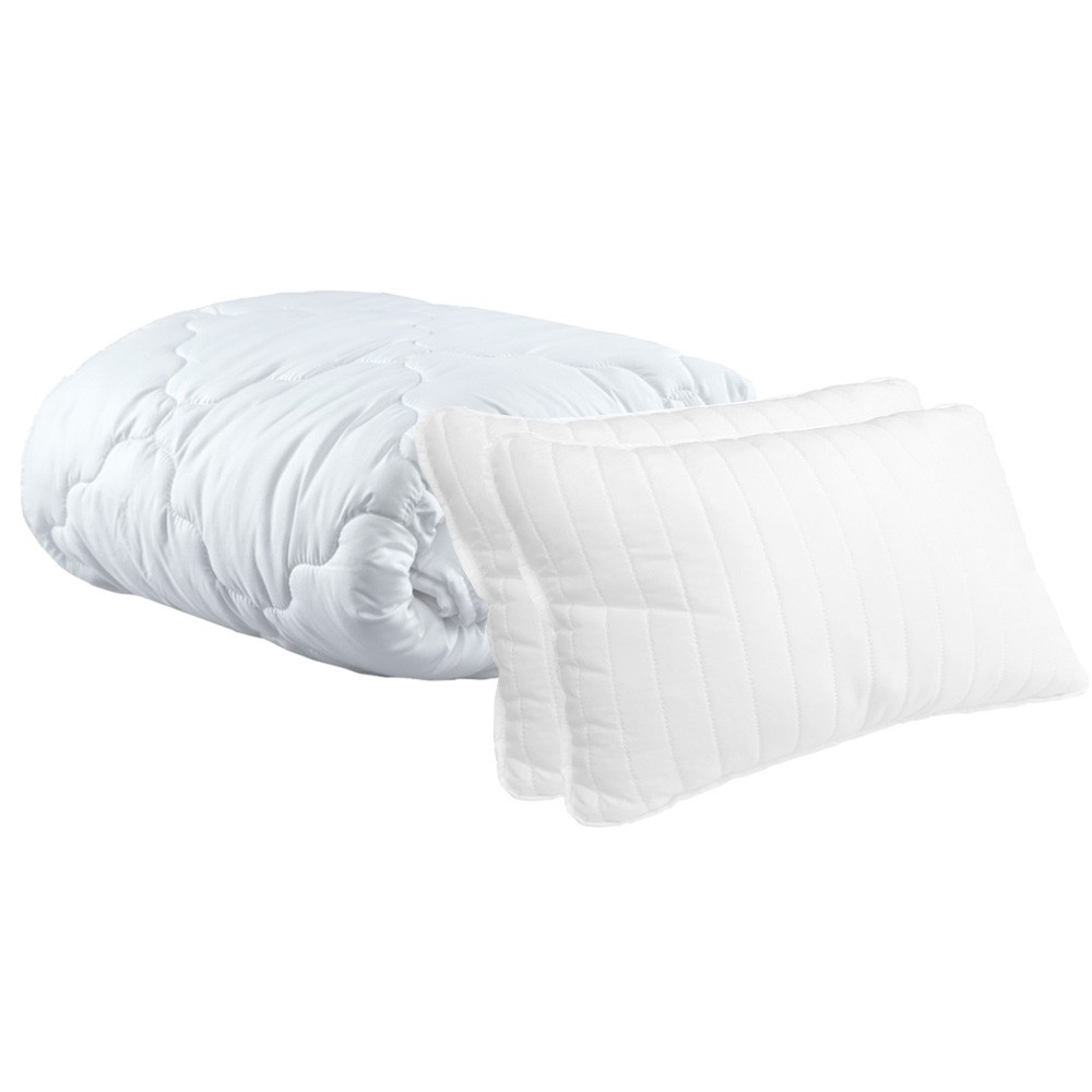 Set Saltea lux ortopedic DAFIN plus 2 perne 50x70 plus Husa hipoalergenica plus Pilota microfibra vara 200x220, 180x200x22 - 1 | YEO