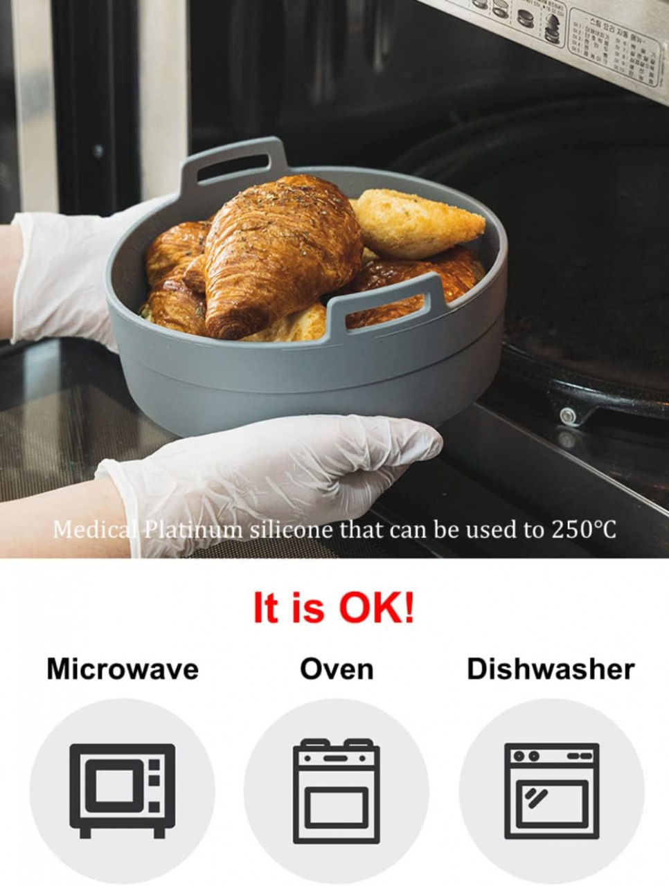 Protectie din silicon pentru Air Fryer si aparatele de gatit cu