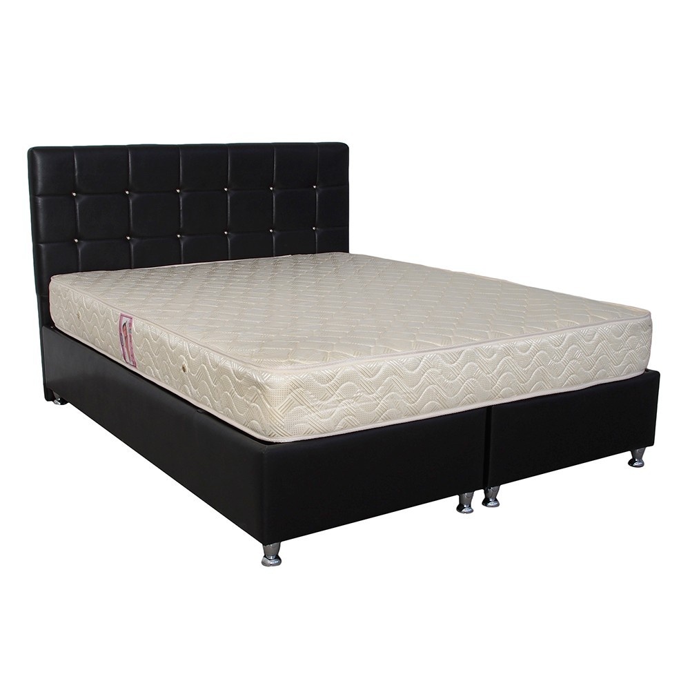 Saltea superortopedica SOFIA Saltex, 120x190x20 cm, plasa de arcuri tip bonnel, fata vara-iarna, fermitate medie - 2 | YEO