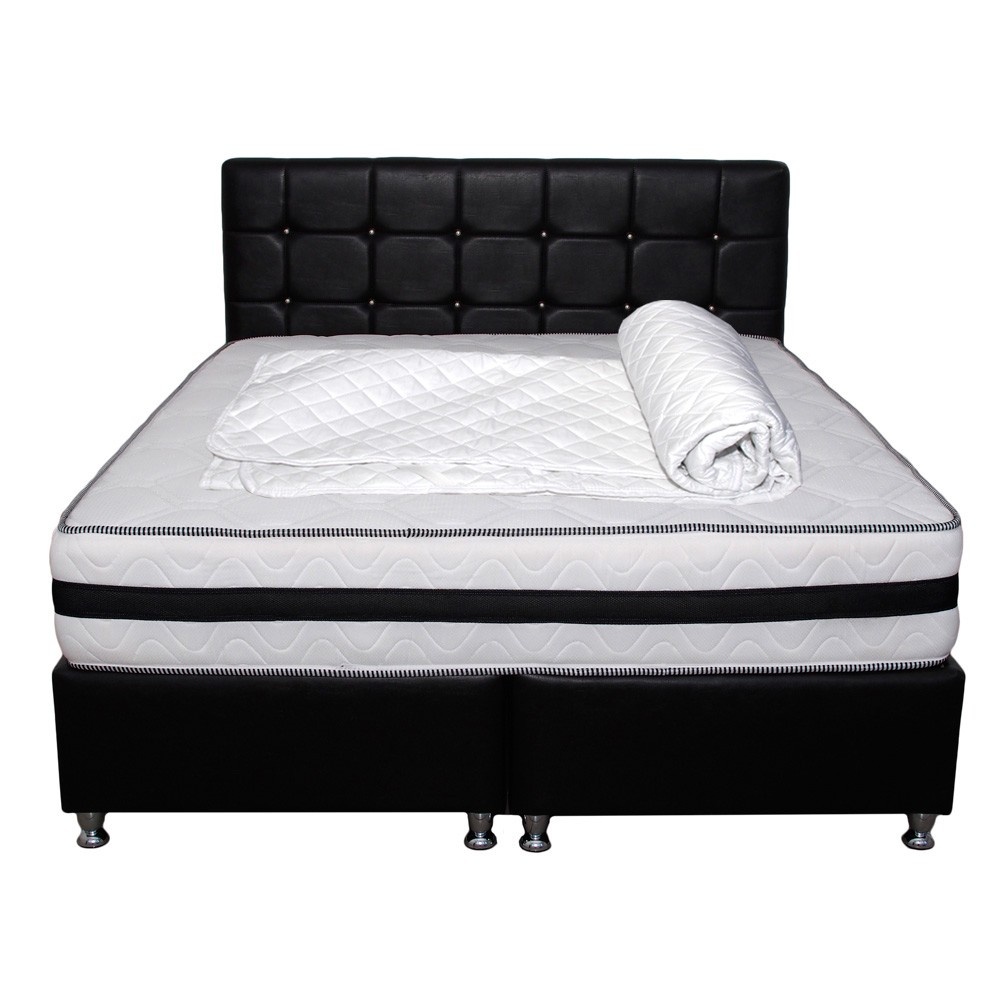 Set Saltea Super Lux Ortopedica IRIS plus Husa hipoalergenica, 140x200x26 - 1 | YEO
