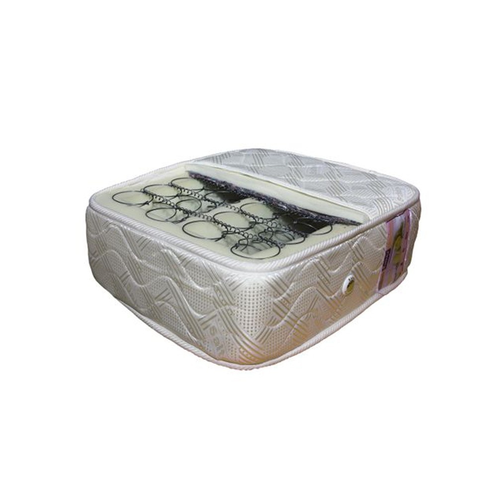 Saltea superortopedica SOFIA Saltex, 60x120x20 cm, plasa de arcuri tip bonnel, fata vara-iarna, fermitate medie - 3 | YEO