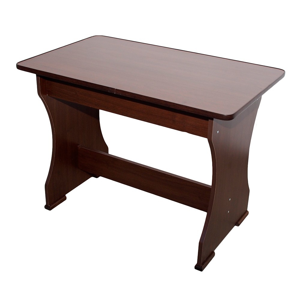 Coltar de bucatarie MIOARA, PAL Melaminat, Masa fixa, 2 taburete tapitate, Wenge - 3 | YEO