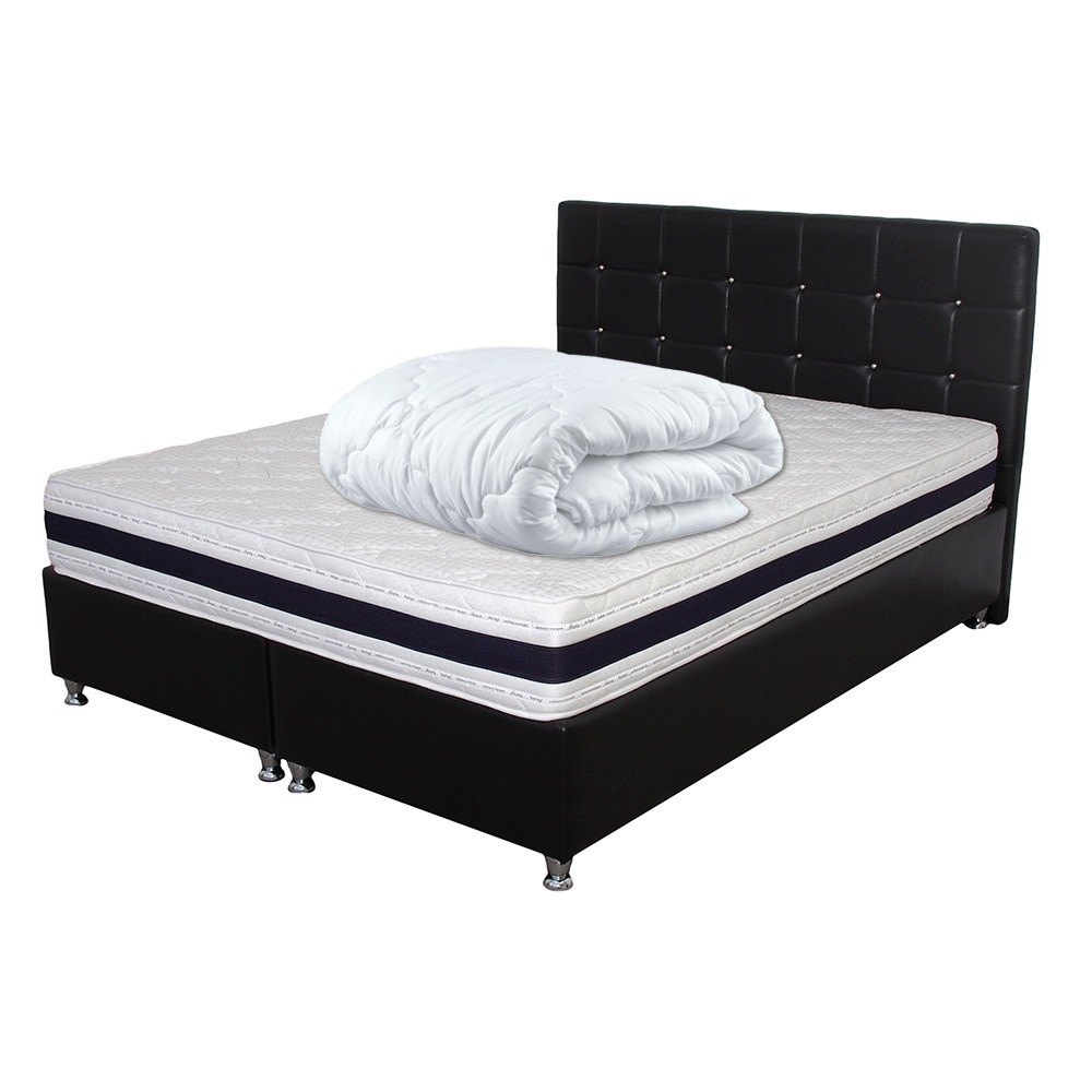 Set Saltea PARIS Memory Foam Silvercare plus Pilota microfibra vara 200x220, 180x200x23 - 1 | YEO