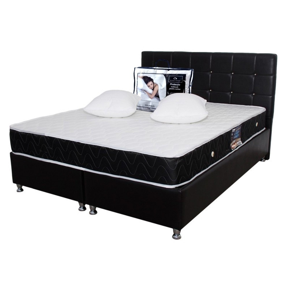 Set Avantaj Saltea Superortopedica Lux PRAGA + 2 perne 50x70 + Husa hipoalergenica + Pilota microfibra 180x200, 140x200x22 - 1 | YEO
