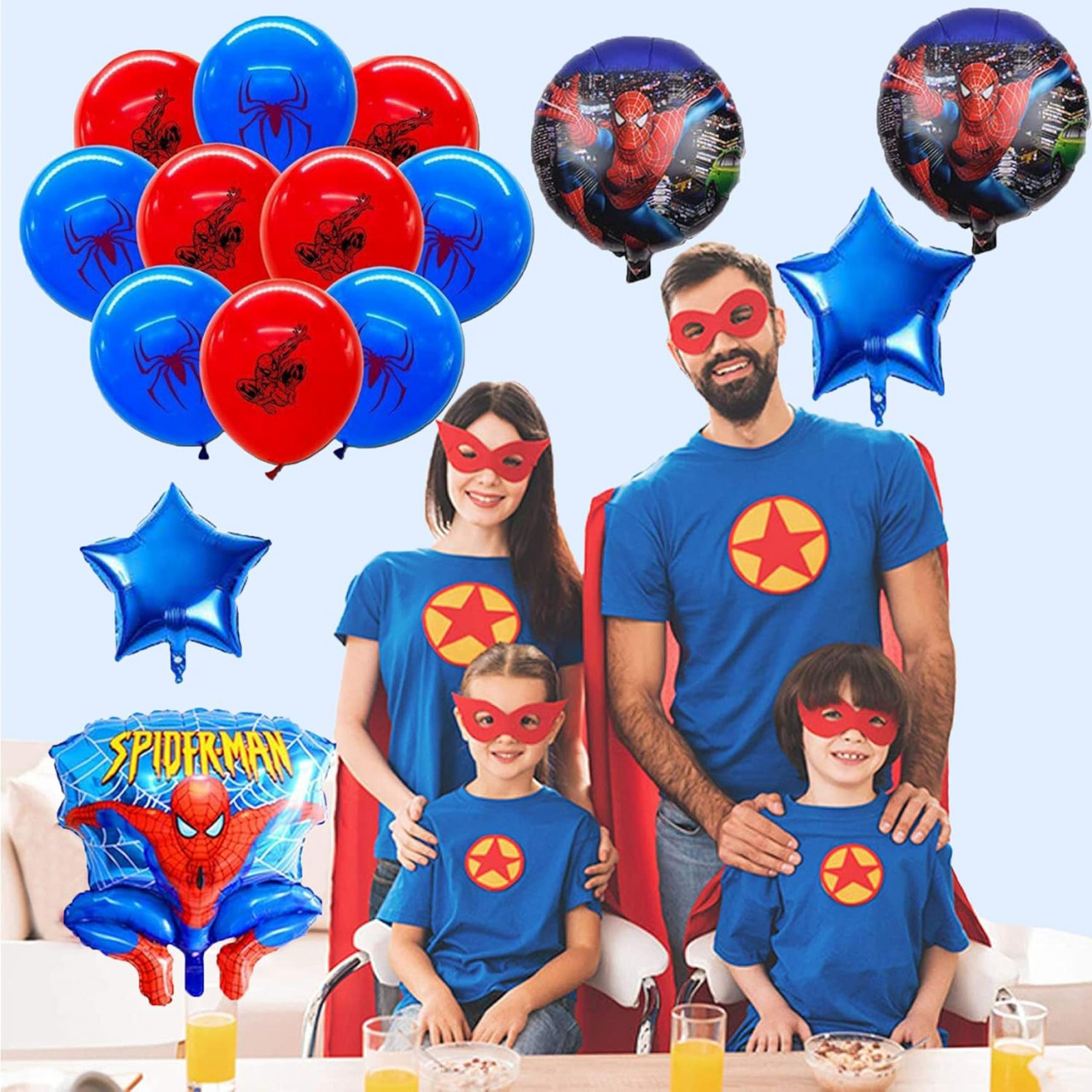 Set baloane tematica Spider Man