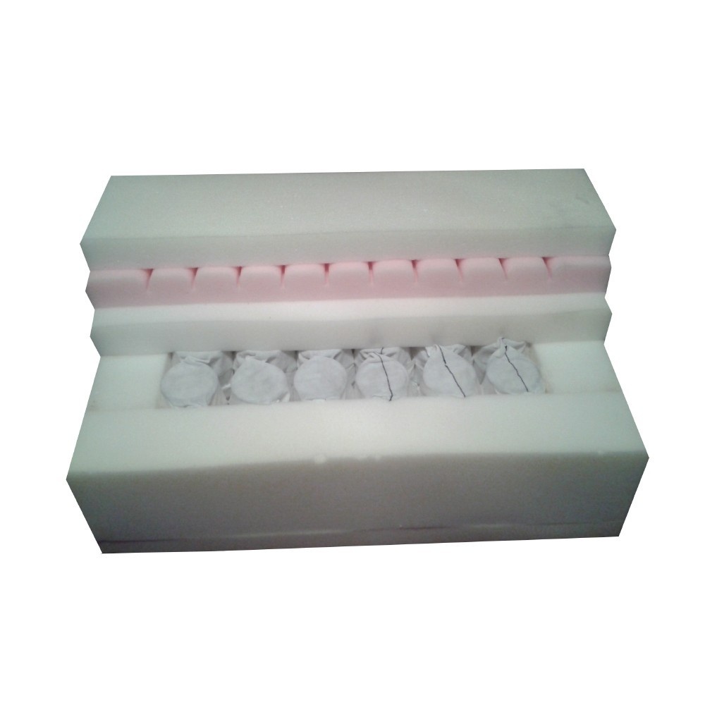 Set saltea NEPTUN Memory Pocket Comfort plus 2 perne ortopedice memory SB 52x32 cm, 180x200x30 - 3 | YEO