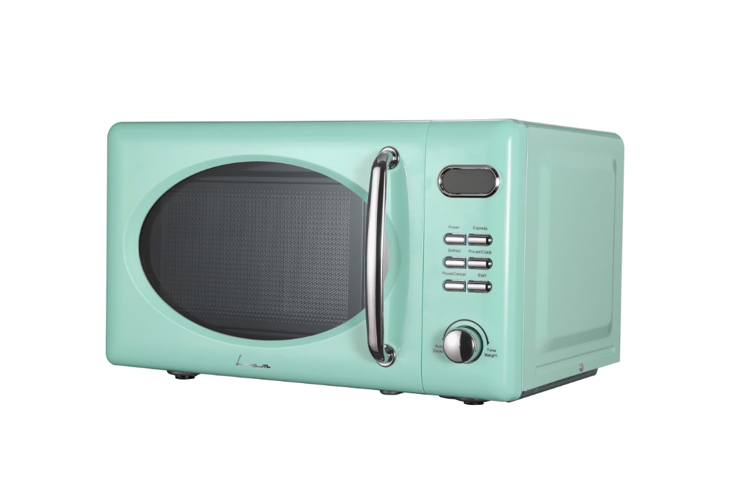 Cuptor cu microunde Fram FMW-20DGGR, 20l, 700W, Digital, Grill 800W, 5 Nivele de putere, Functie decongelare, Verde, RESIGILAT, 1 AN GARANTIE - 1 | YEO