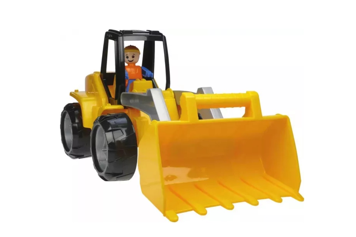 Excavator din plastic cu figurina 37 cm - 2 | YEO