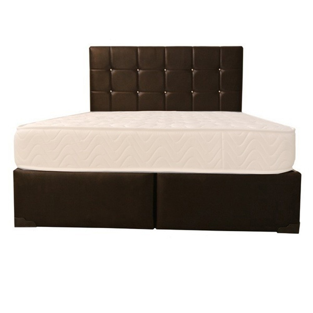 Saltea lux ortopedic DAFIN Salt Confort, 130x200x22 cm, plasa de arcuri tip bonell, fata vara-iarna, fermitate medie - 1 | YEO