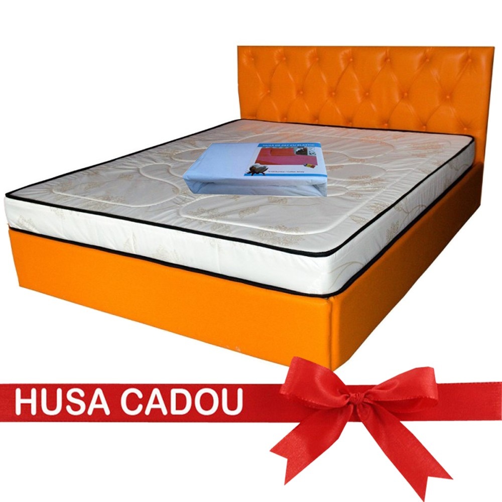 Saltea VENUS Eco Memory Saltsib, 140x200x17 cm, spuma poliuretanica, husa detasabila, fermitate medie spre tare - 2 | YEO