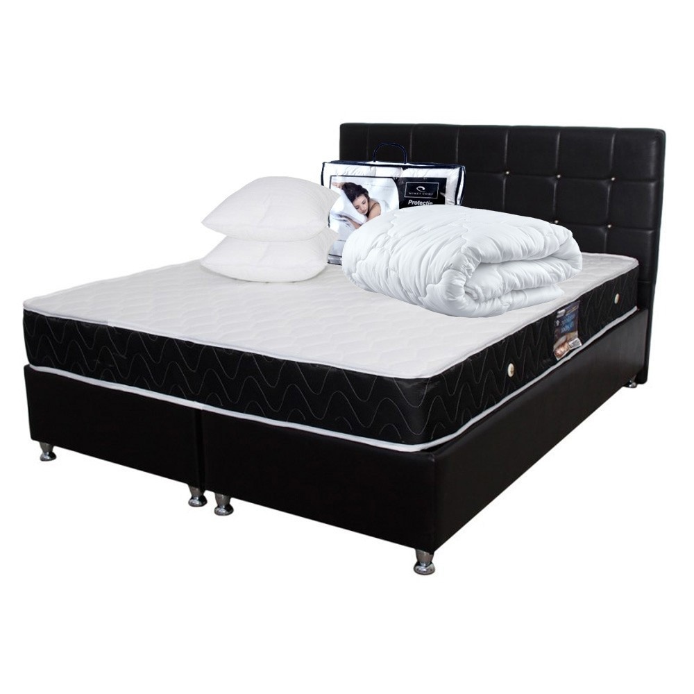 Set Avantaj Saltea Superortopedica Lux PRAGA + 2 perne 50x70 + Husa hipoalergenica + Pilota microfibra 180x200, 140x200x22 - 2 | YEO