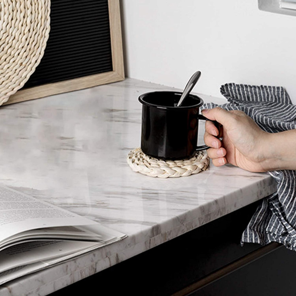 Set de 2 coastere HEIGOO, pluta naturala, natur, 11 x 11 x 1 cm - 2 | YEO