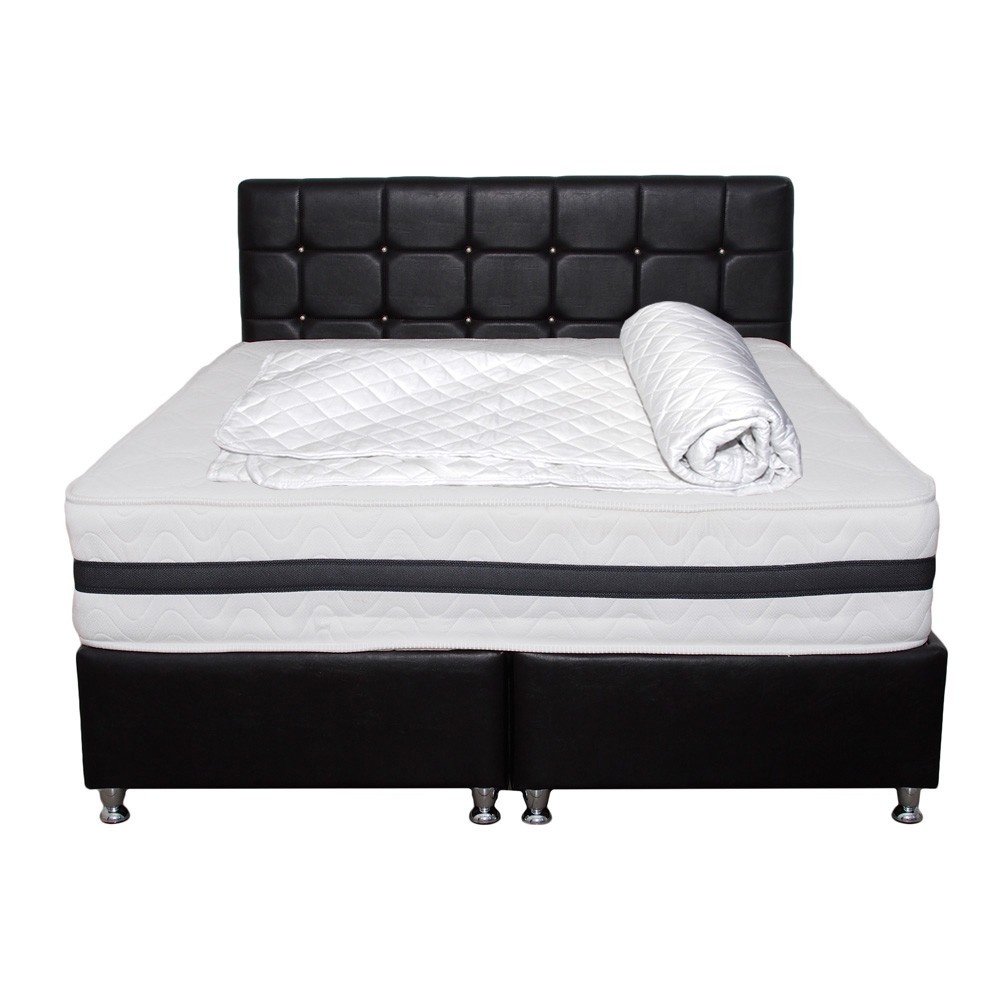 Set Saltea Super Lux Ortopedica Forte TULIP plus Husa hipoalergenica, 140x200x30 - 1 | YEO