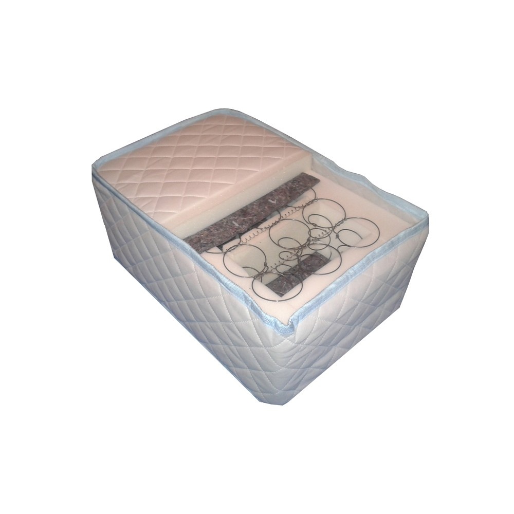 Set saltea URANUS Spring Comfort plus 2 perne plus Husa hipoalergenica plus Pilota vara microfibra 180x200, 160x200x26 - 2 | YEO