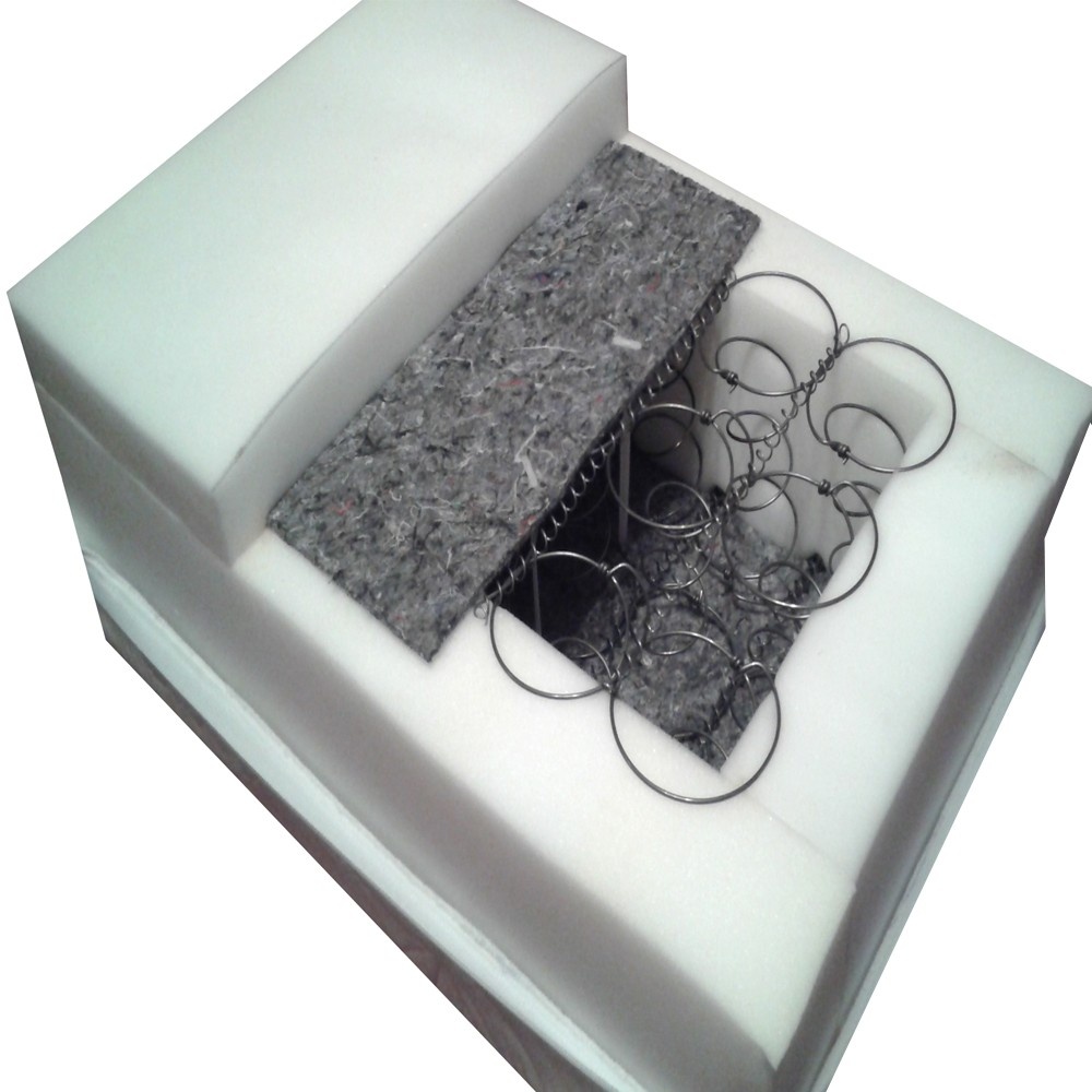 Set Saltea TERRA Standard Spring Comfort plus 2 perne microfibra 50x70, 140x200x26 - 1 | YEO