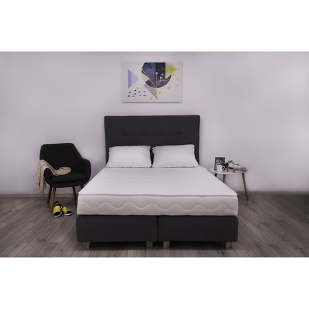 Saltea Ortopedica, Buona Notte, Union, 100x200x20 cm, spuma poliuretanica si spuma High Resilience, antibacterian, fermitate medie - 1 | YEO