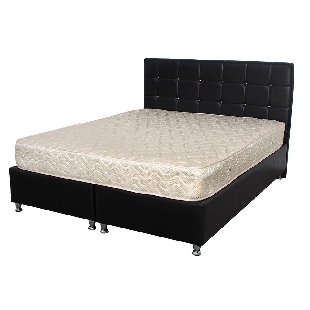 Saltea superortopedica SOFIA Saltex, 180x200x20 cm, plasa de arcuri tip bonnel, fata vara-iarna, fermitate medie - 2 | YEO