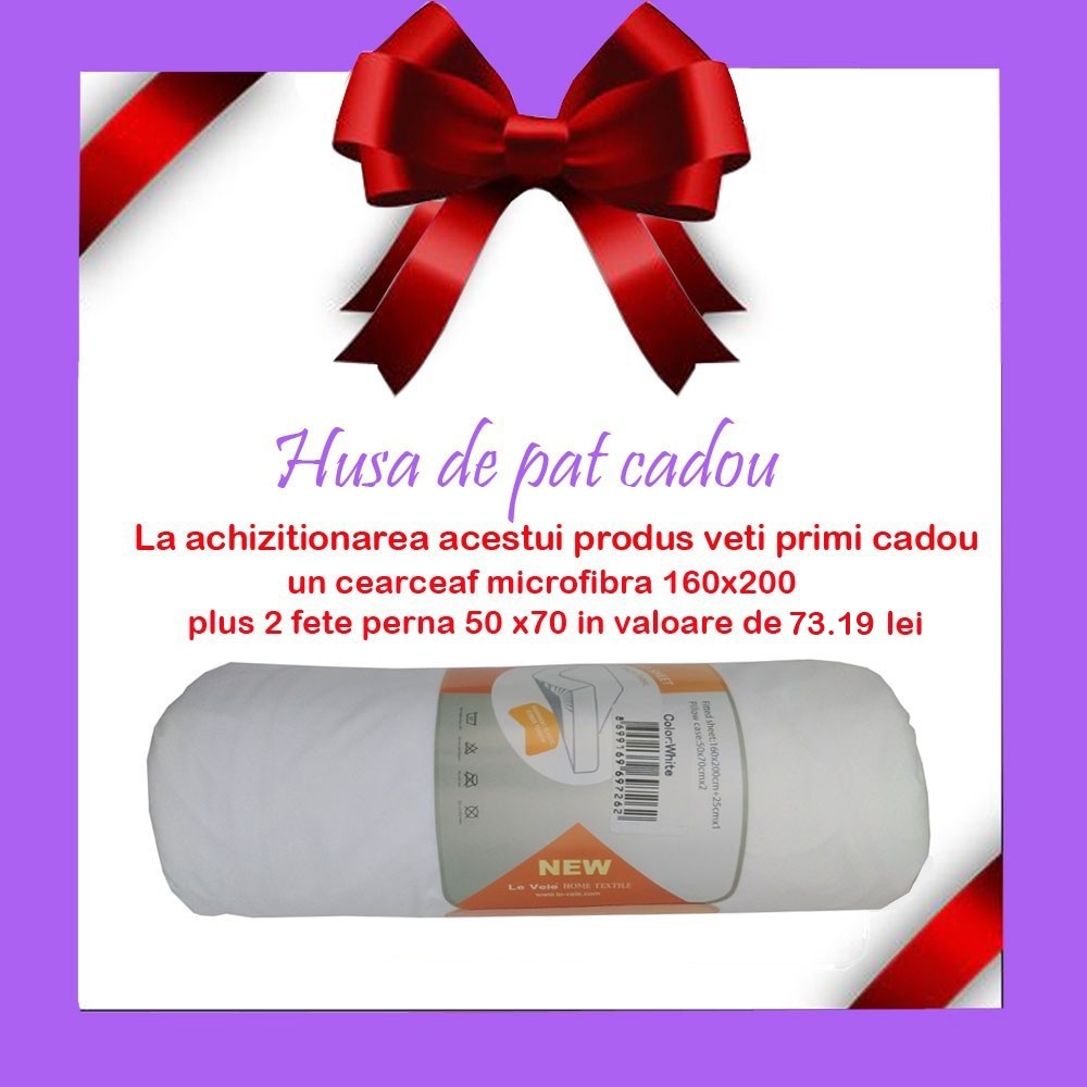 Saltea VENUS Eco Memory Saltsib, 160x200x17 cm, spuma poliuretanica, husa detasabila, fermitate medie spre tare - 1 | YEO