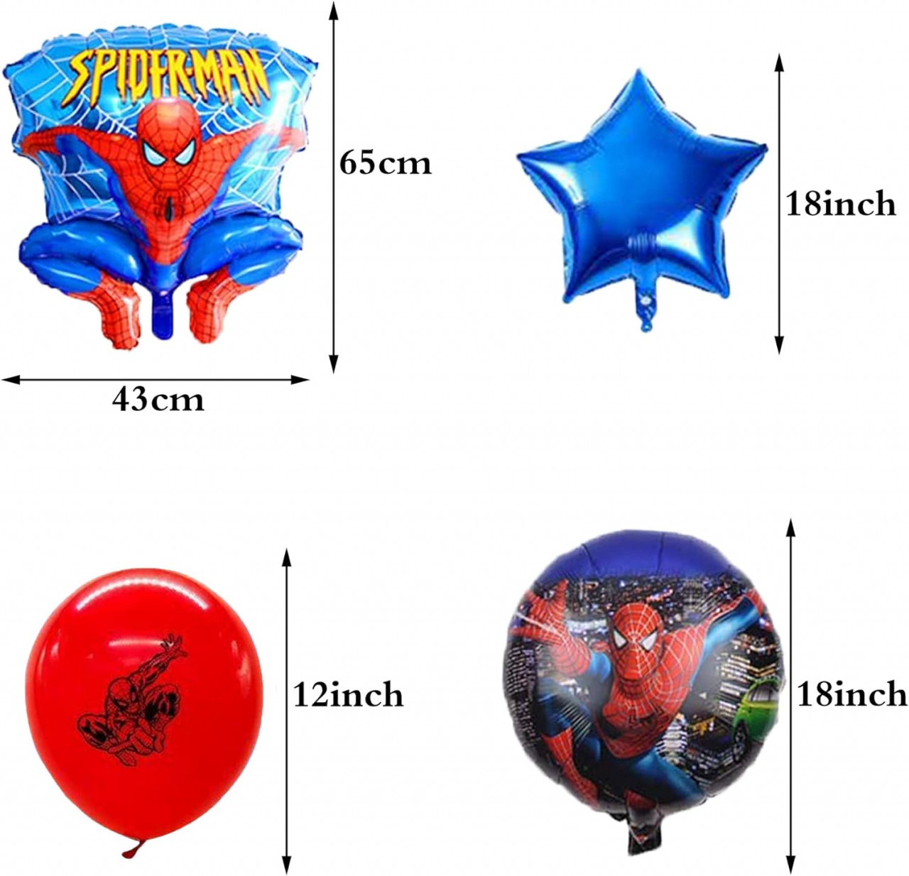 Set baloane tematica Spider Man