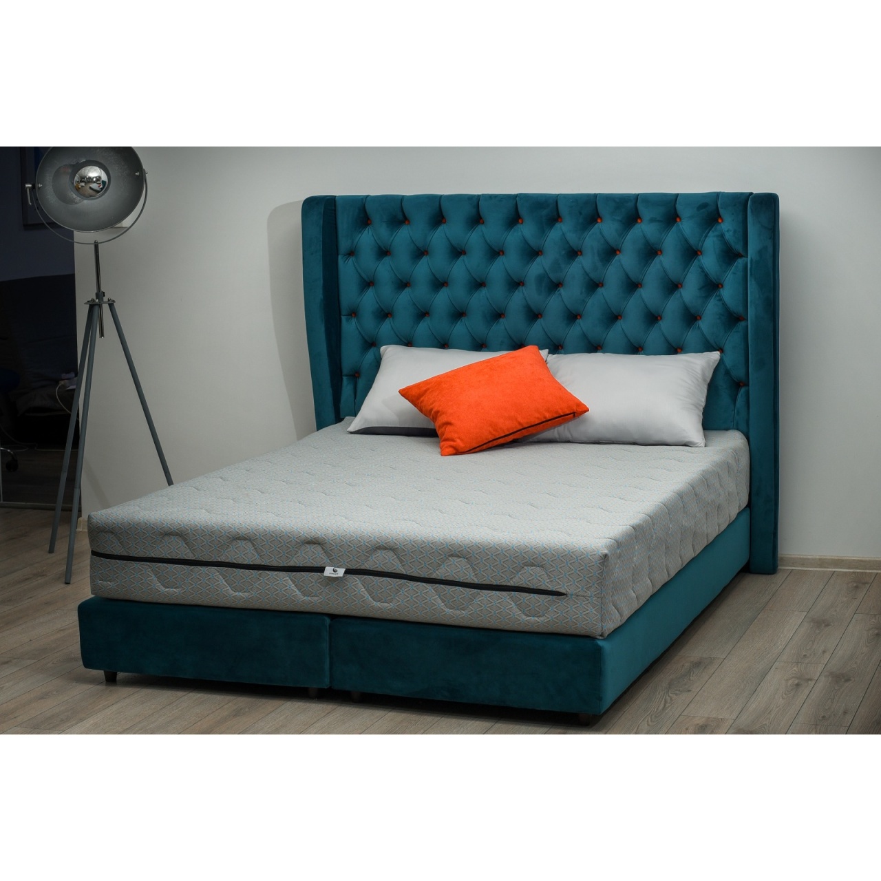 Saltea Ortopedica, Buona Notte, Rigenera, 180X190x25 cm, spuma poliuretanica cu spuma memory, antibacterian, dehusabil, husa Cardinal, fermitate medie - 1 | YEO