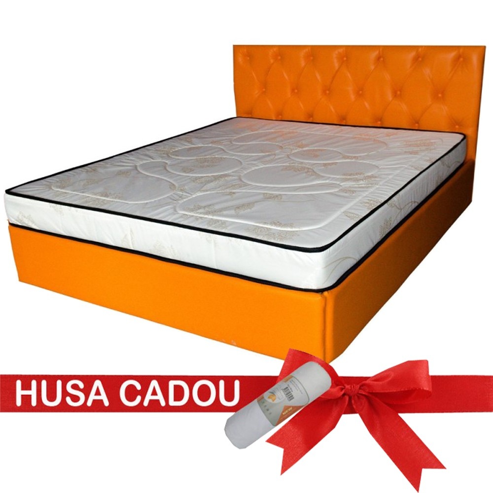 Saltea VENUS Eco Memory Saltsib, 160x200x17 cm, spuma poliuretanica, husa detasabila, fermitate medie spre tare - 2 | YEO