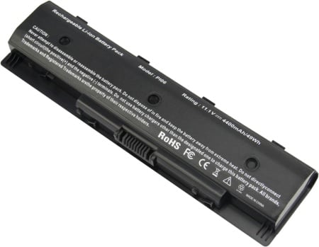 Baterie pentru HP Pavilion ARyee PI06, plastic, negru, 11.1V, 4400 mAh