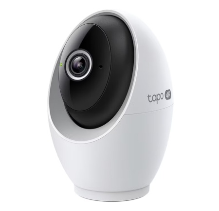 Camera de supraveghere Wireless TP-Link Tapo C260 cu Pan/Tilt 360 grade, 8MP, 4K, 3840 × 2160 px, Utilizare Baby Monitor, Night Vision, Detectare Smart AI, Two-Way Audio, ONVIF, Resigilat, Grad A
