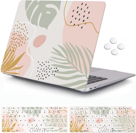 Carcasa de protectie pentru MacBook Ai iCasso, plastic, multicolor, 13 inchi
