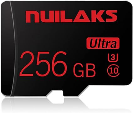 Card de memorie NUILAKS Micro SD, 256 GB