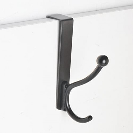 Cârlig IGOOUO, Aluminiu/oțel inoxidabil, negru, 15 cm