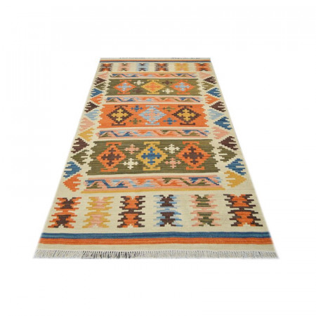 Covor Kilim, lana, multicolor, 170 x 230 cm - Img 1