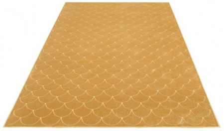 Covor My Home, textil, auriu, 120 x 180 cm