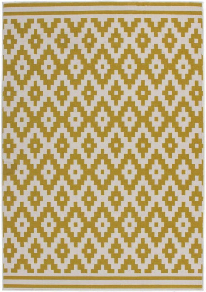 Covor Timothy, polipropilena/iuta, bej/auriu, 80 x 150 cm