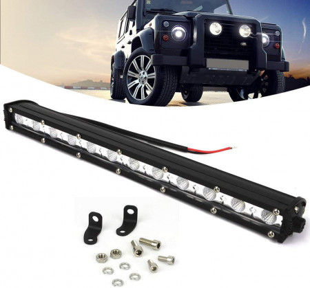 Faruri suplimentare LED pentru SUV/ATV-uri Kairiyard, 36 W, 12 V, aliaj aluminiu, negru, 34 x 12 x 4 cm