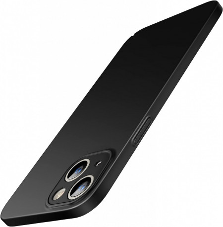 Husa de protectie foarte subtire pentru iPhone 14 Plus JETech, policarbonat, negru, 6,7 inchi