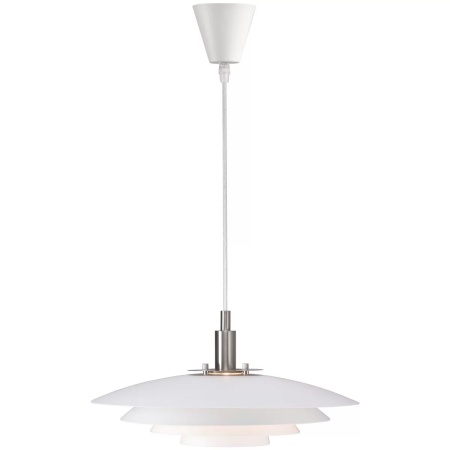 Lampa tip pendul Nordlux, metal, alb, 38 x 17 cm