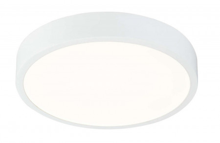 Plafoniera LED Alara III sticla acrilica / aluminiu, 1 bec, alb, 230 V, 22 W - Img 1