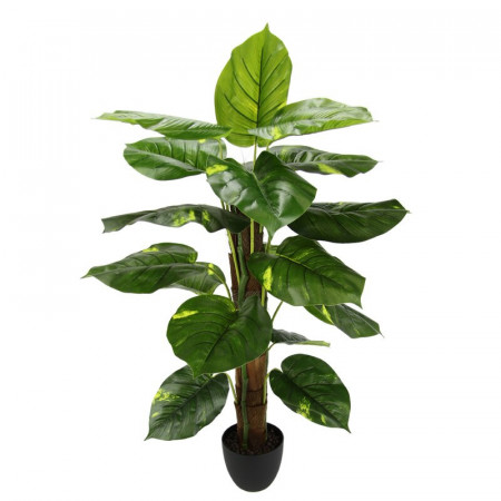 Planta artificiala, verde/negru, 80 x 40 x 40 cm - Img 1