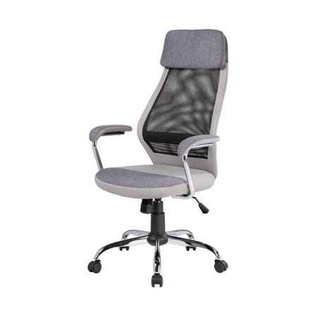 Scaun directorial mesh SL Q336, gri - Img 1